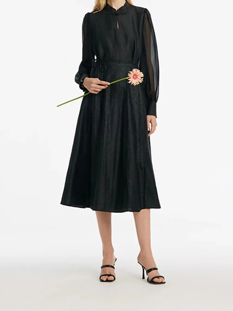 Silk New Chinese-Style Women Blouse