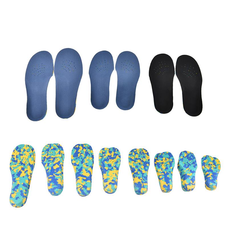 One Pair EVA Orthopedic Insoles Kids Children Orthotic Pads Correction Insoles For Shoes Flat Foot Arch Support
