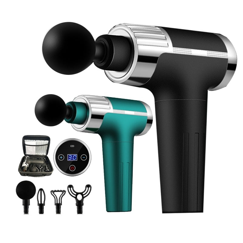30 Speeds Muscle Massage Gun Neck Body Massager Portable Electric Massage Muscle Pain Relief Relaxing Massager Fascia gun