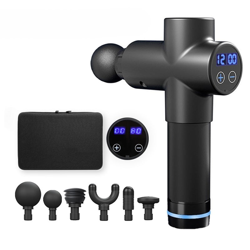 Recovery Guru 2021 New Arrival Electric Touch Muscle Relief Massage Gun Full Body Powerful Massager Pain Relaxation