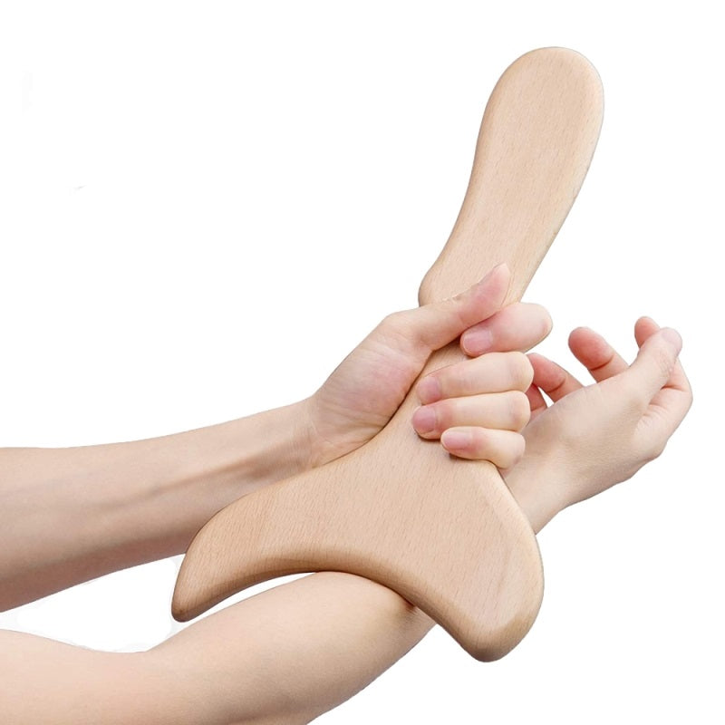 Wooden Lymphatic Drainage Massager Wood Therapy Massage Tool Body Sculpting Tool for Maderotherapy,Anti Cellulite,Muscle Release