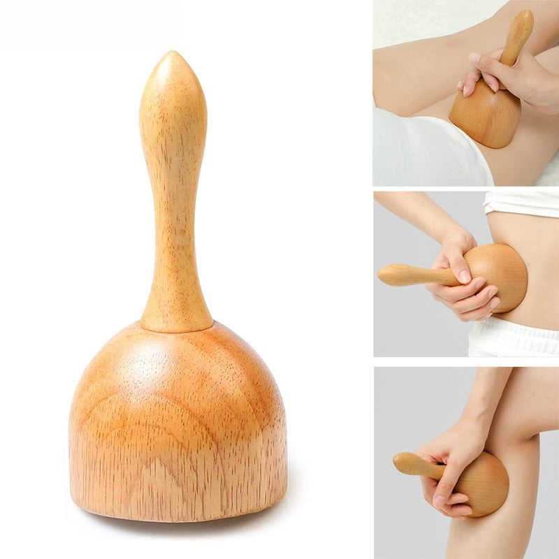 Durable Wooden Massage Cup Wood Gua Sha Therapy Massager for Whole Body Sculpting Muscle Pain Relief In Health Household