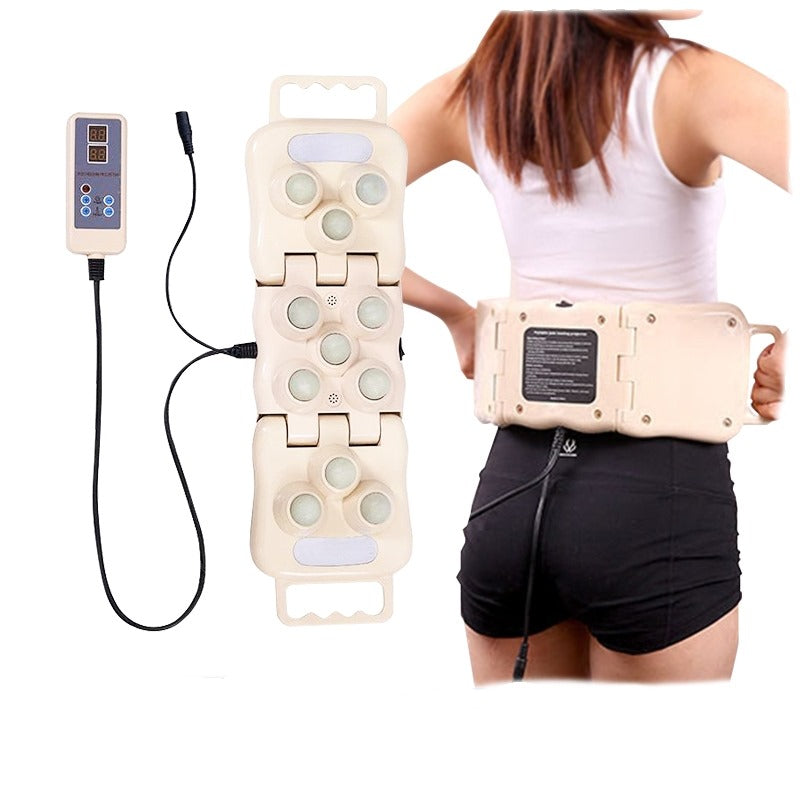 New product Pure natural jade and germanium stone therapy apparatus far infrared heating therapy pillow with folding functio
